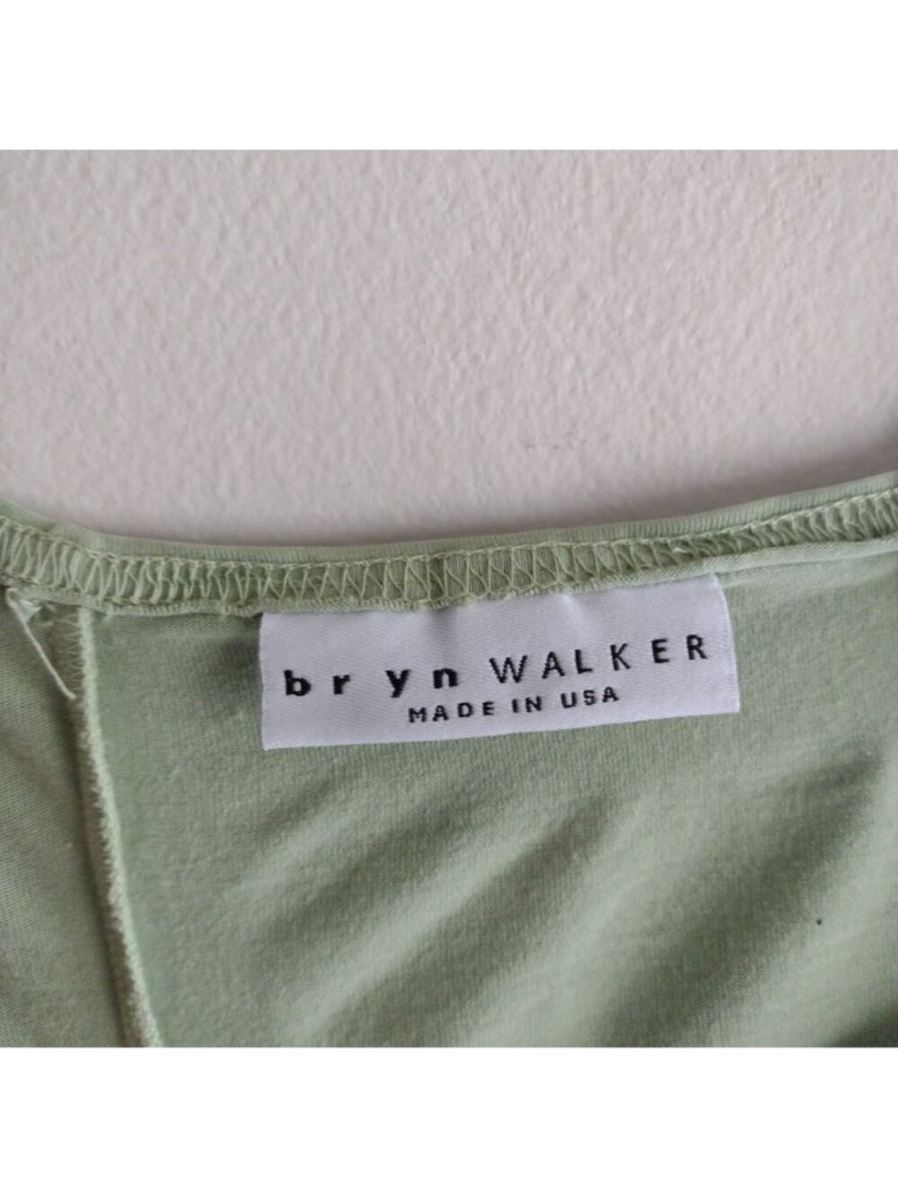 Bryn Walker Lime Green Relaxed Fit Tunic Bamboo Cotton Blend Top - Picture 2 of 10